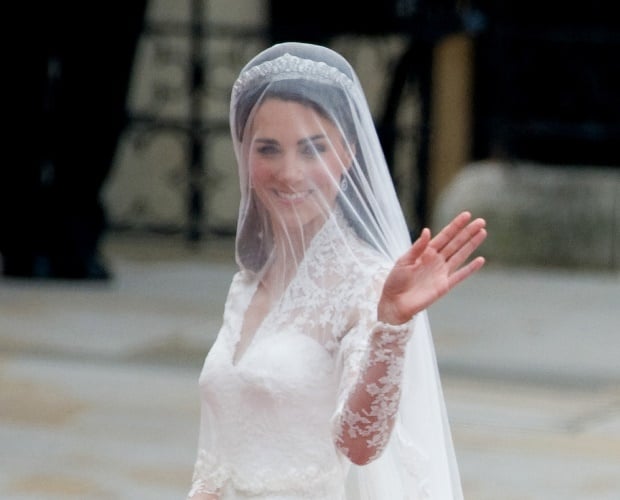 Kates favourite picture from her wedding day