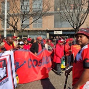 Joburg Cosatu protesters annoyed at Lesufi's 'snub' as premier in Boksburg after gas leak tragedy