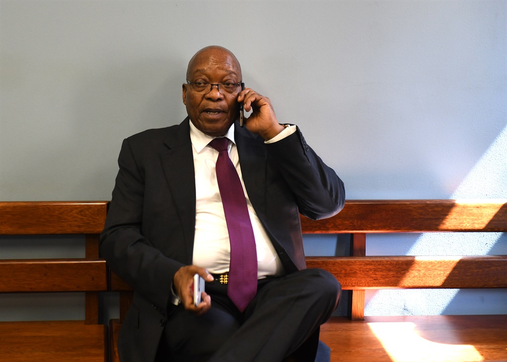 Former president Jacob Zuma will be in the dock this week as the arms deal case heads for a stay of prosecution showdown. Picture: Gallo Images / Netwerk24 / Felix Dlangamandla