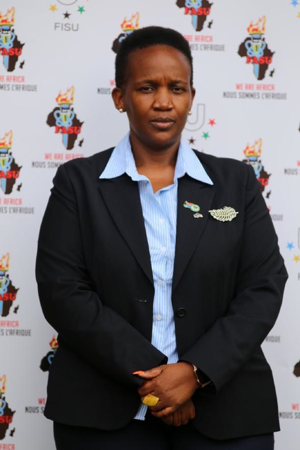 Nomsa Mahlangu is the first woman president of the Federation of African University Sports.