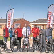 Customised wheelchairs for special needs learners at Lonwabo School