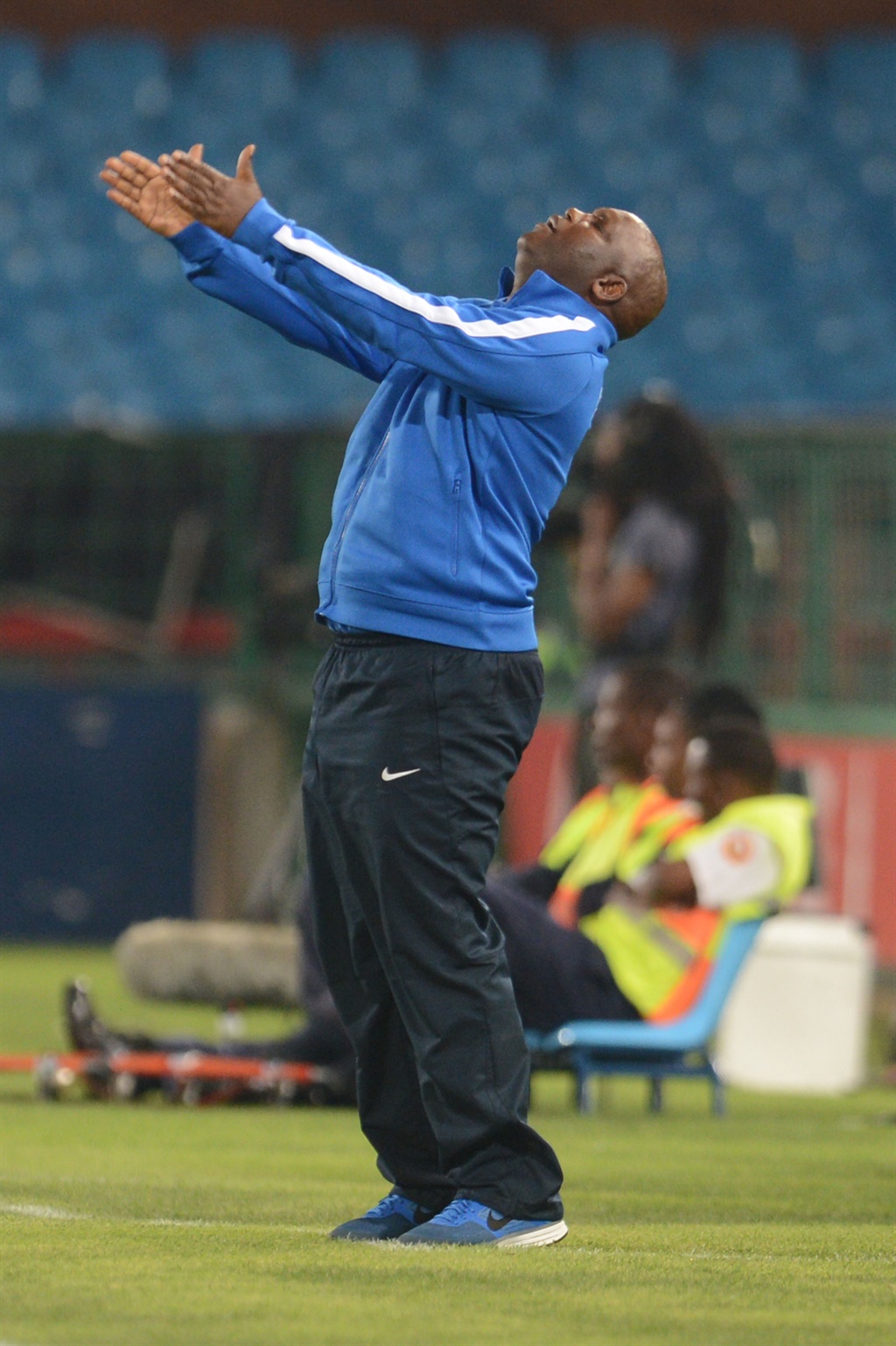 Sundowns coach Pitso Mosimane has acknowledged that it won’t be an easy assignment against Stellies Picture: Lefty Shivambu/Gallo Images