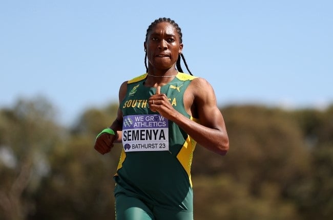 Caster Semenya. (Photo by Cameron Spencer/Getty Images for World Athletics )