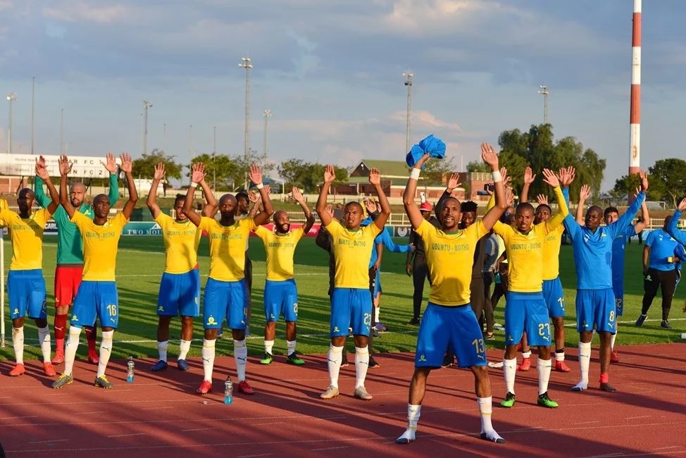 Mamelodi Sundowns team. Photo from Gallo images