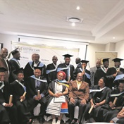 Traditional leaders obtain National Certificates