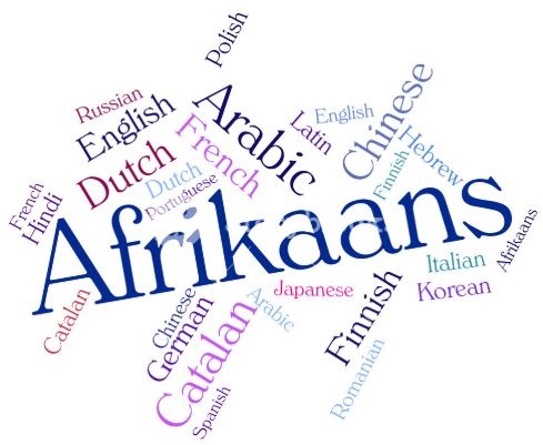 afrikaans, taal