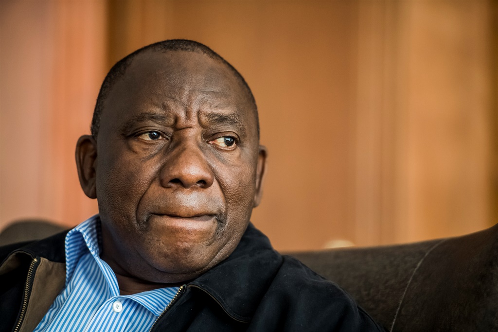 President Cyril Ramaphosa during an interview in his home in Hyde Park on December 08, 2017 in Johannesburg, before he was elected president of the ANC and South Africa. (Photo by Gallo Images / Rapport / Deon Raath)
