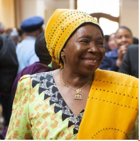 Nkosazana Dlamini-Zuma, South Africa's cooperative governance minister. Photographer: Waldo Swiegers/Bloomberg via Getty Images