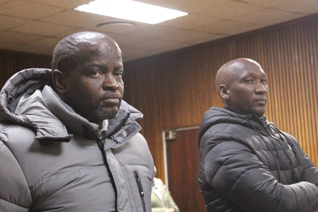 Moeketsi Ramolula, accused of the Thabo Bester's escape case happy to be incarcerated while Joel Makhetha was released on R10 000 bail. Photo by Joseph Mokoaledi