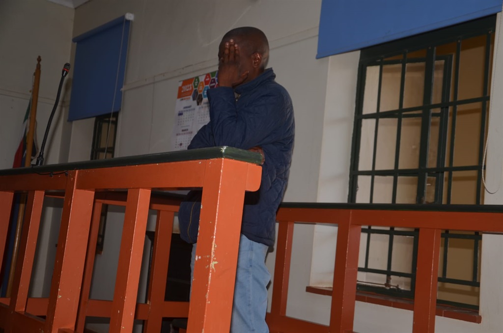 Detective Sergeant Monday Ximondzo Ngobeni listened attentively to the court. Photo by Oris Mnisi
