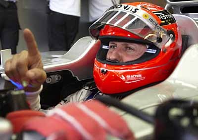 <b>MICHAEL SCHUMACHER IN 2013:</b> Going for No.1? But he wasn't the driver he used to be. <i>Image: AFP</i>