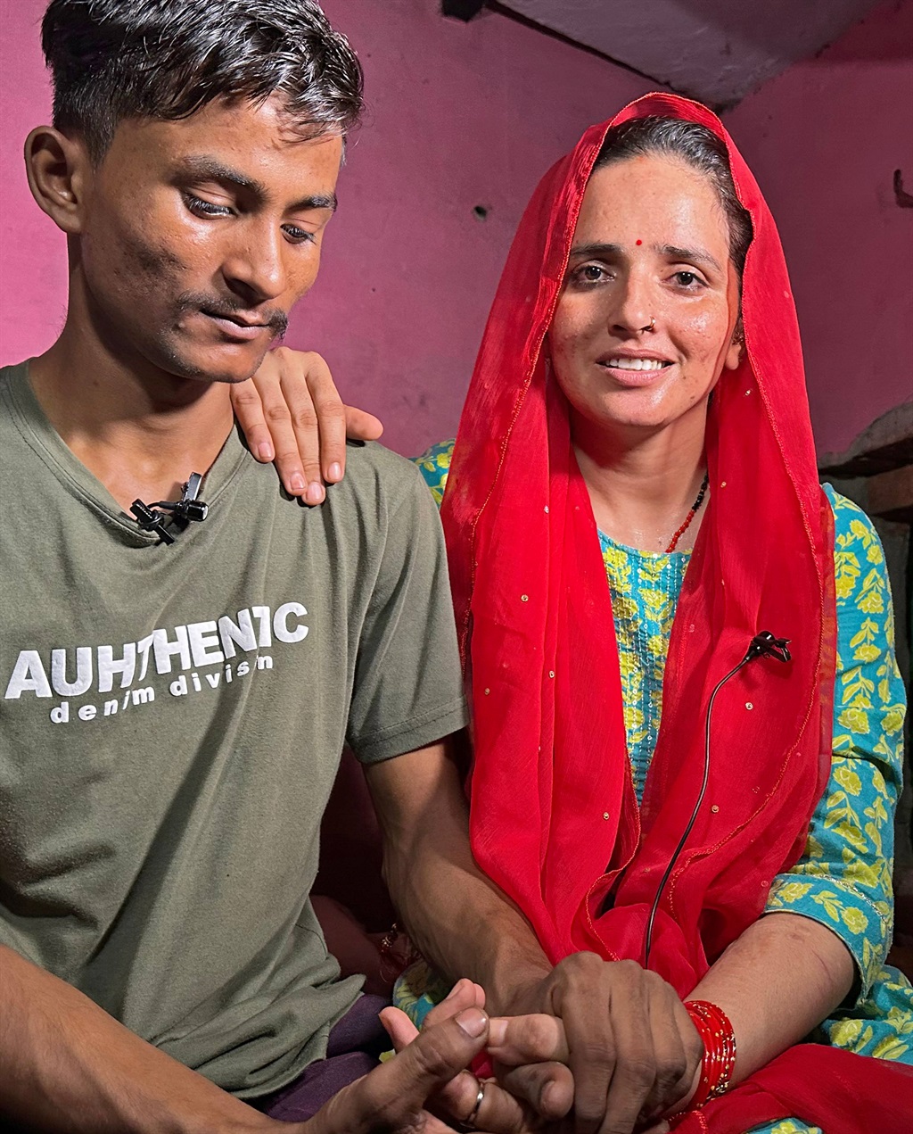 A love-struck couple from arch-rivals India and Pa