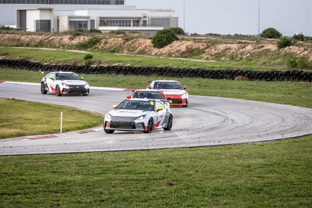 SA's motoring media racing in the Toyota GR Cup se