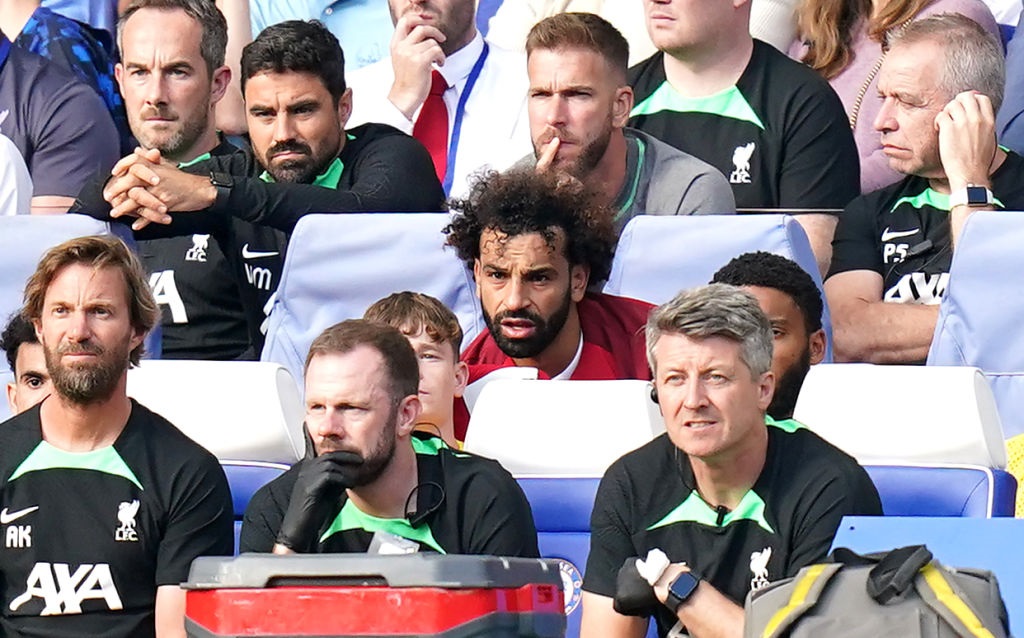 Mohamed Salah was upset about being taken off against Chelsea