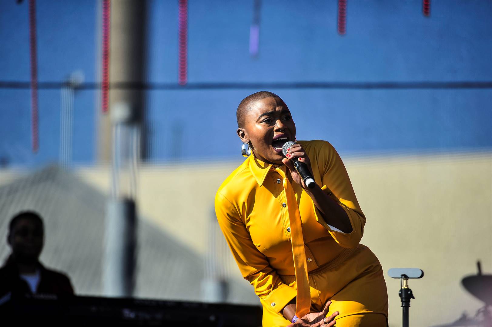 Watch Zoë Modiga take to the Bassline live stage She hopes everyone who was at the live event enjoyed the show and is even more hopeful that the rest of the country will too. Photo: Rosetta Msimango