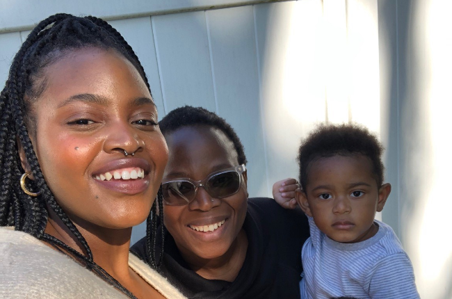 Lihle Z Mtshali and her children (Photos: Supplied)