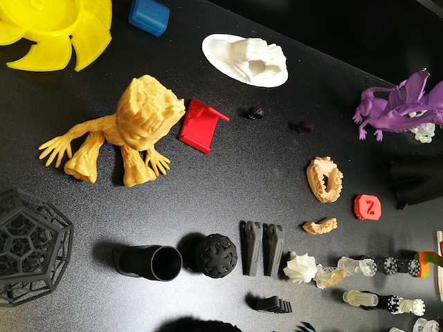 3D printed objects
