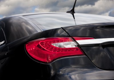Teaser images of the new 200 include this one of the rear light cluster