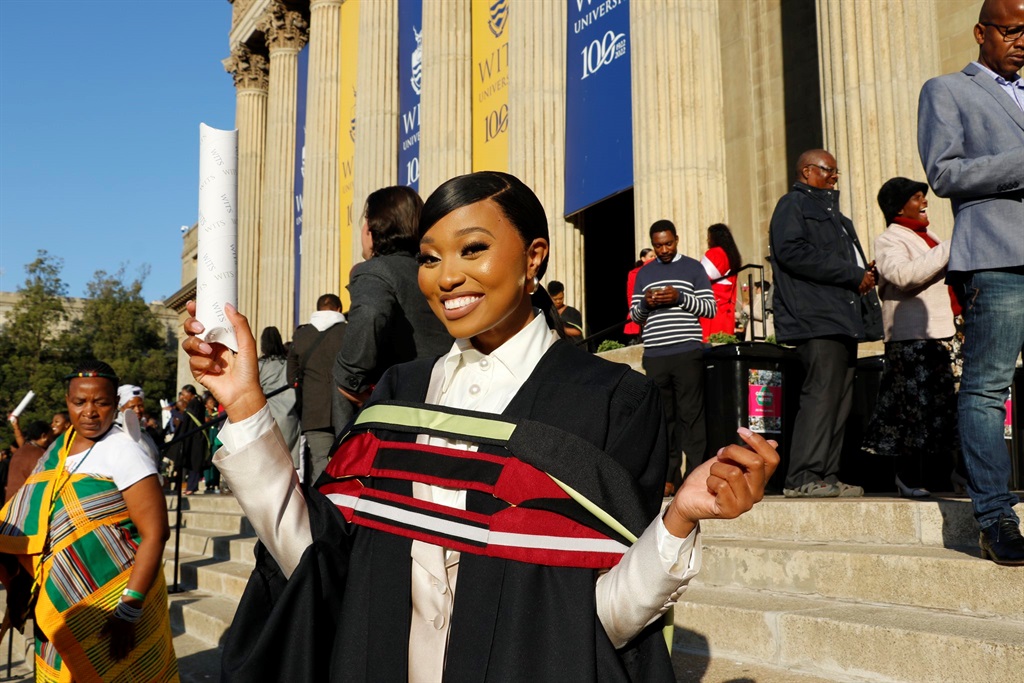 Ntandoyenkosi Kunene has graduated from Wits University.