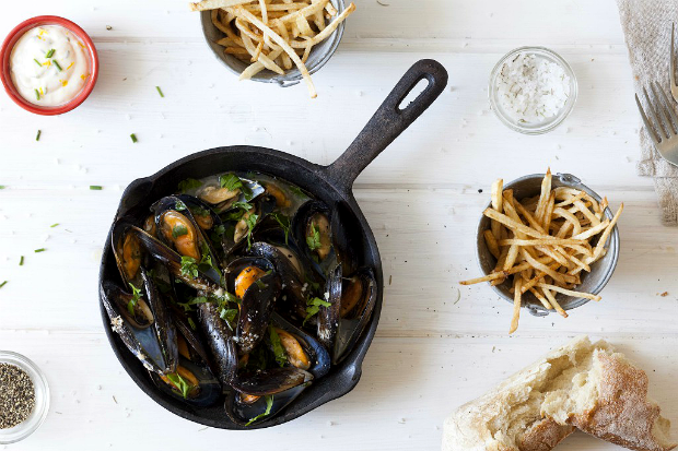 mussels and frites recipe