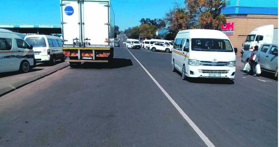 SQUANDERED CASH? This road, which leads to the Ermelo Long-Distance Taxi Rank, cost millions to repair. Picture: Sizwe sama Yende