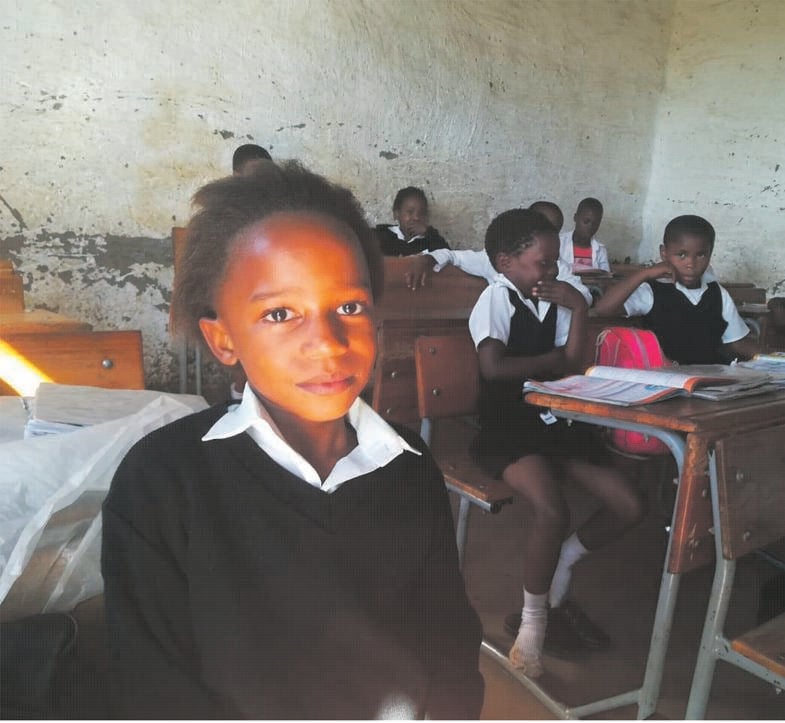 INTOLERABLE Grade 2 pupil Olana Chako, who wants to be a nurse, says it is unbearable to be in a school that has no toilets. Picture: Lubabalo Ngcukana