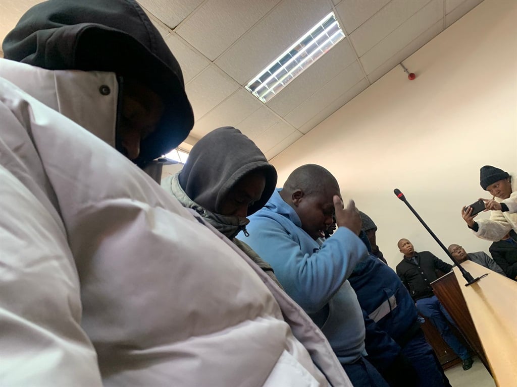 Five men accused of torching trucks appeared in the Ermelo Magistrate's Court.