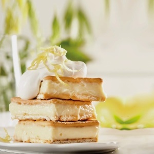 Photo: Lemon meringue custard slices