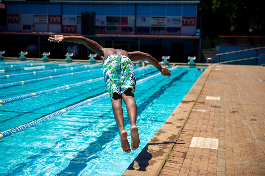 Twenty-nine public pools are closed across Johannesburg as the city battles a heatwave. (Alet Pretorius/ Gallo Images)
