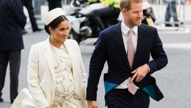 Prince Harry and Meghan, Duchess of Sussex attend the Commonwealth Day service at Westminster Abbey 