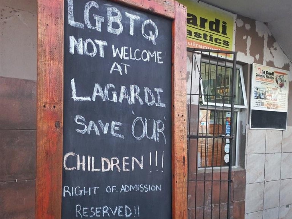 News24 | Gqeberha shop owner who put up anti-LGBTQI+ sign is 'using Islam' as excuse to discriminate - SAHRC...