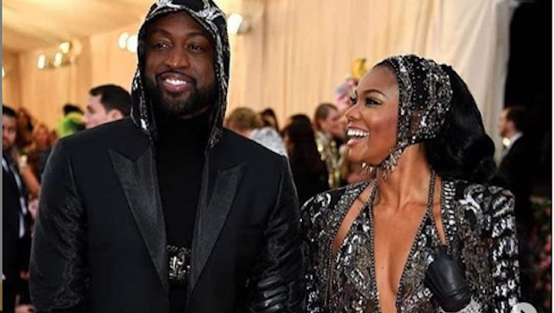 Gabrielle Union and Dwayne Wade at the MET GALA