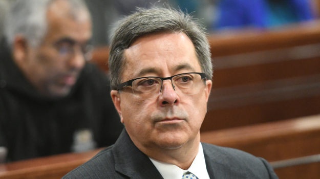 Markus Jooste in Parliament in 2018 (Getty)