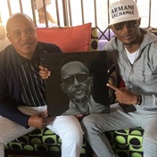 Oscar Dlamini's granite portraits of local celebrities wow and stun