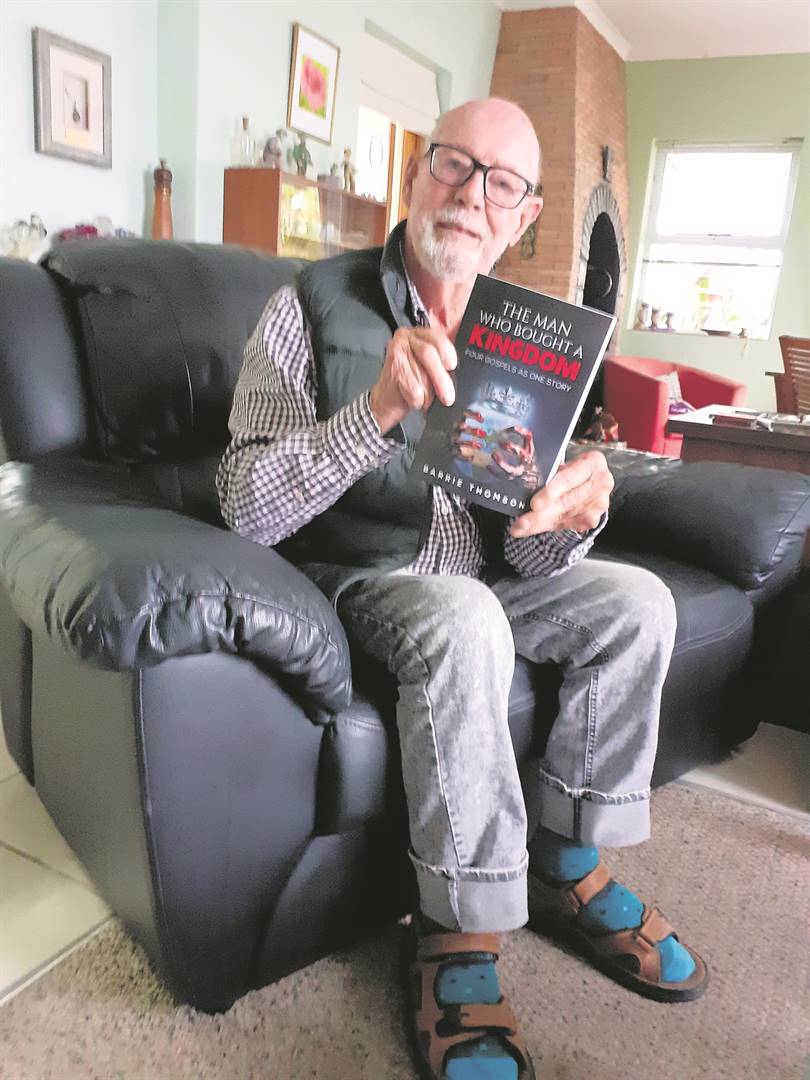 Barrie Thomson (88) released his biblical fiction book titled The Man Who Bought a Kingdom.          