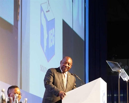 <p><a href="https://www.news24.com/Elections/News/ramaphosa-quotes-mandela-after-winning-sa-vote-freedom-does-indeed-reign-in-sa-20190511"><strong>Ramaphosa quotes Mandela after winning SA vote: 'Freedom does indeed reign in SA'</strong></a></p><p>President Cyril Ramaphosa commended South Africans and the Electoral Commission of SA (IEC) as the country closes a chapter on the 6th national elections.</p><p>Ramaphosa, delivered the keynote address at the IEC’s results announcement ceremony at the Tshwane showgrounds on Saturday evening.</p><p>He quoted South Africa's first democratic president, the late Nelson Mandela during his inauguration in May of that year: "Let freedom reign. The sun shall never set on so glorious a human achievement," read Ramaphosa, as he praised millions who went to voting stations to participate in the national democratic elections.</p><p>"Many of our people braved the rain and cold to cast the ballot that will determine the future of our country," he said.</p>