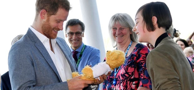 Prince Harry visits Oxford. (Photo: Getty Images)