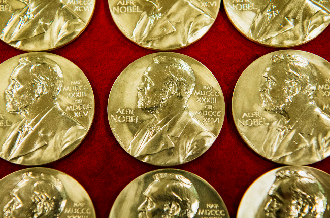 Nobel Prize gold medals (Photo: Getty Images/Gallo Images)