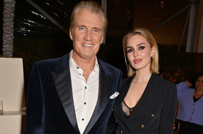 Dolph Lundgren and Emma Krokdal tied the knot in Mykonos in Greece. (PHOTO: Gallo Images/Getty Images)