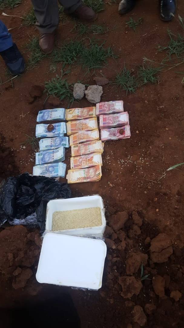 One of the guards stashed the money inside the bag he used to carry a lunch box.