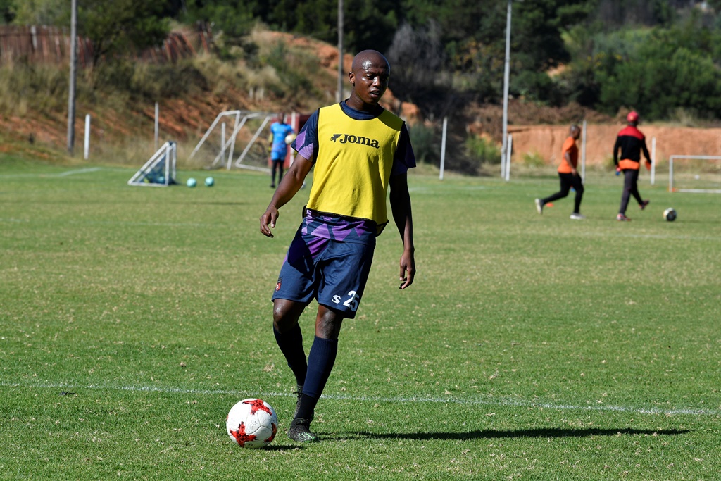  TS Galaxy striker Zakhele Lepasa s optimistic about their chances of winning the Nedbank Cup.
Photo: Gallo Images