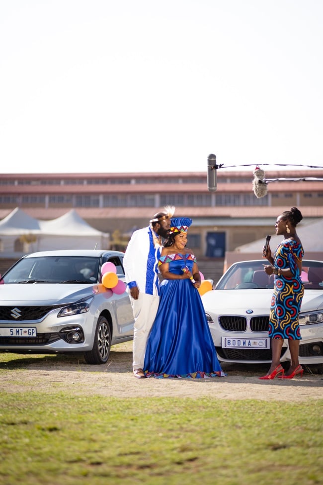Zodwa and Bongani's wedding is featured on Our Per