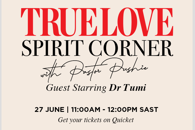 TRUELOVE Spirit Corner with Pastor Pushie