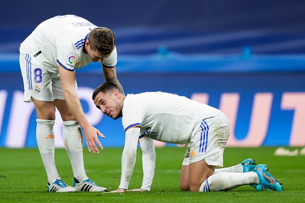 Eden Hazard has spoken about his relationship with Real Madrid's Toni Kroos.