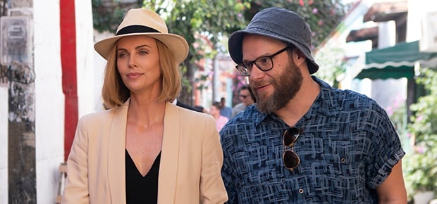 Charlize Theron and Seth Rogen in a scene from 'Long Shot.' (Empire  Entertainment)