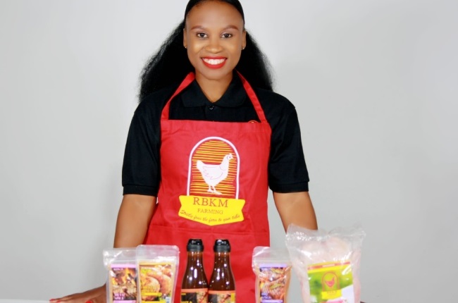 Thulisile also supplies spices and marinades in the chicken business.