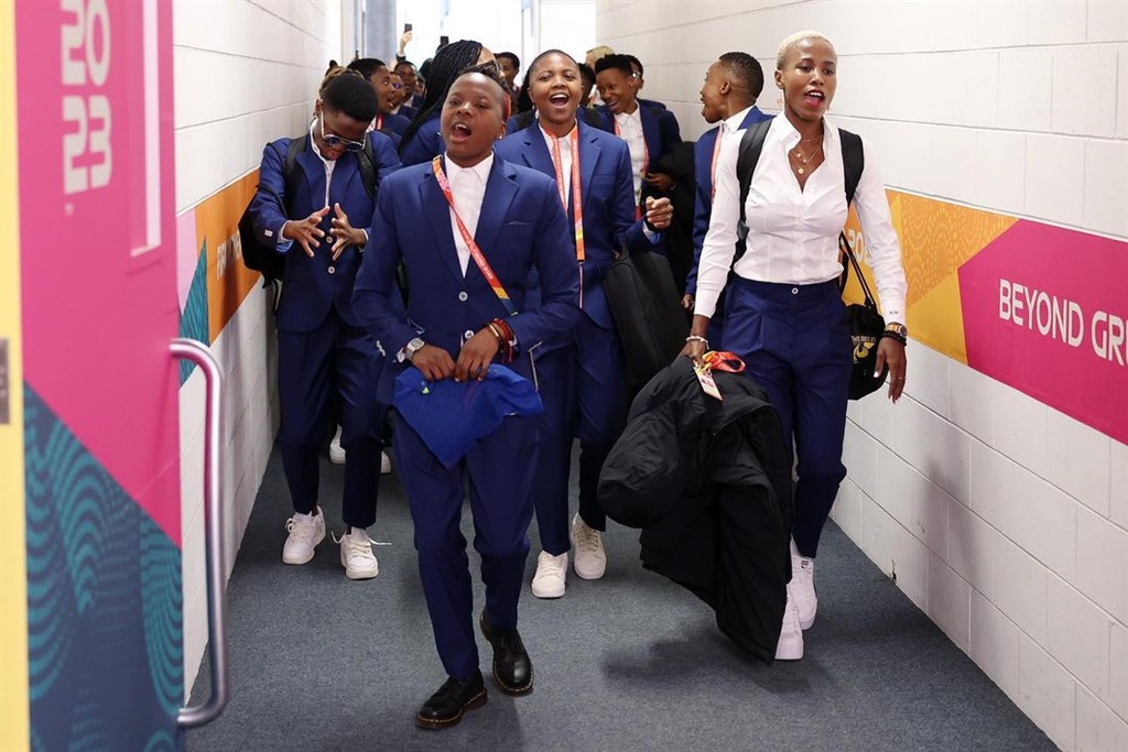 Banyana Banyana arrived to their opening 2023 FIFA