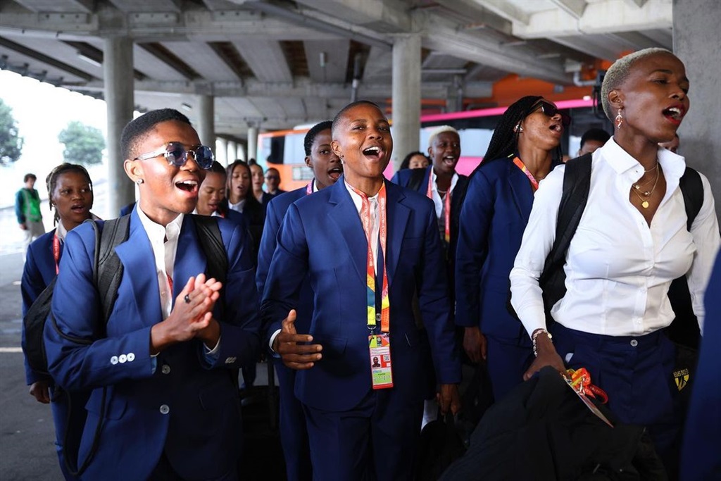Banyana Banyana arrived to their opening 2023 FIFA