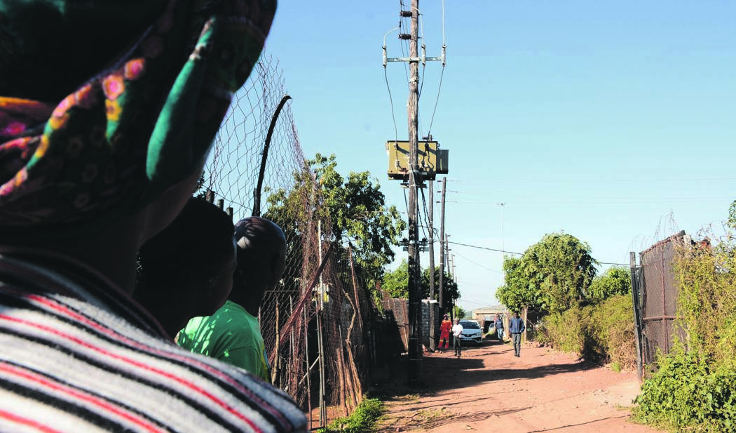 Residents want the faulty transformer in their kasi to be fixed.    Photo by     Morapedi Mashashe