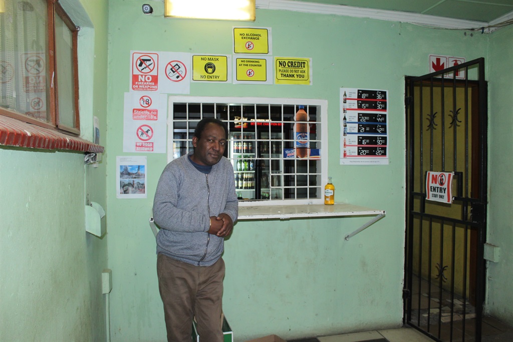 Samma’s Liquor Tavern owner, Quiden Mathebula, said the act will collapse their businesses. Photo by Judas Sekwela